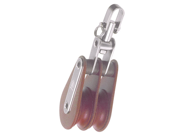 HYE, blok dobbelt/svirvel, 13 mm (33513)