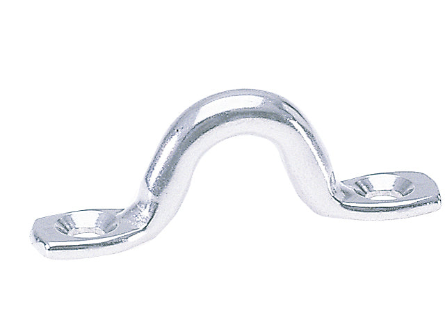 Talamex, sadel, rustfrit stål AISI 304, 5 mm x 50 mm, 25 stk