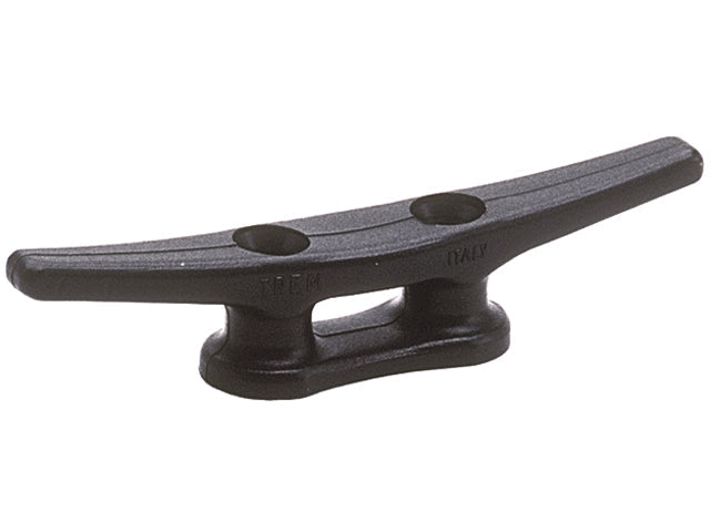 Trem, klampe i sort nylon, 80 mm (N3200080), 10 stk