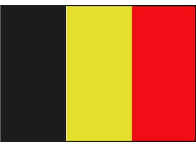 Talamex, belgisk flag, 20 x 30 cm