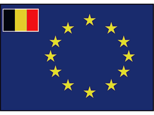 Talamex, flag Belgien, 20 x 30 cm