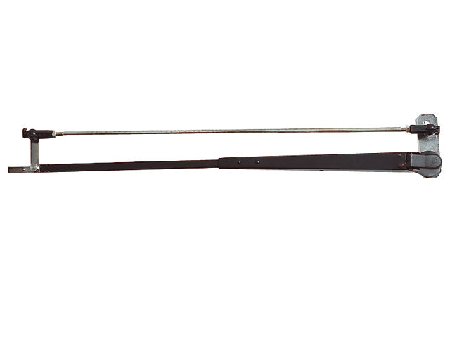 Talamex, pantografisk viskerarm, sort rustfrit stål, 457 mm