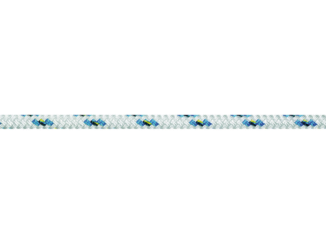 Talamex, allround line, hvid/blå, 6 mm x 200 m