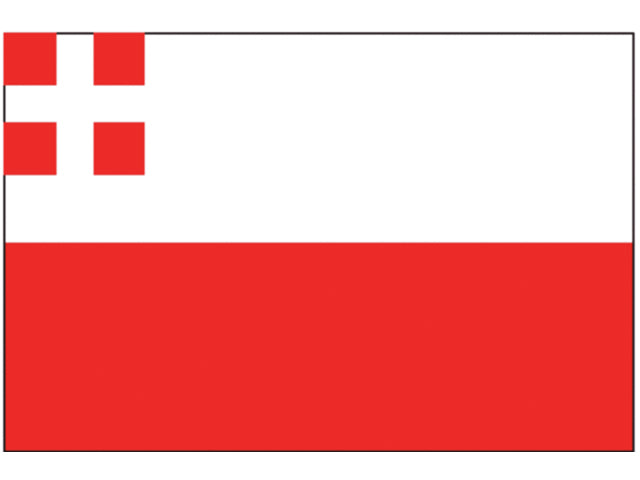 Talamex, flag i spunpolyester, 20 x 30 cm