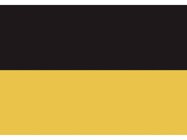 Talamex, Baden-Württemberg flag, spunpolyester, 20 cm x 30 cm