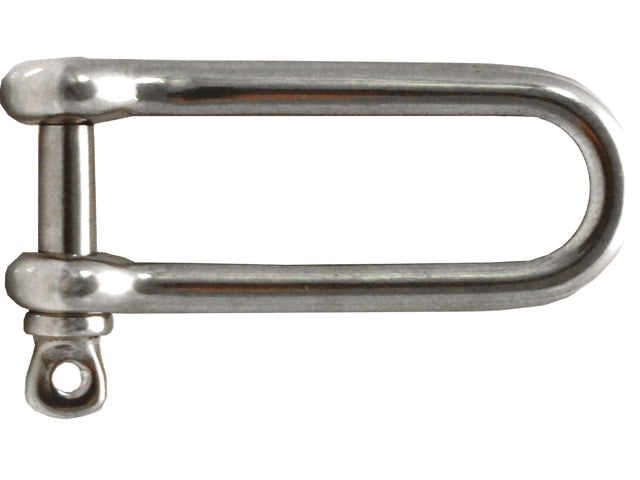 Talamex, D-sjækel, rustfrit stål AISI 316, 5 mm x 40 mm (08557005), 10 stk