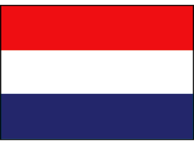 Talamex, klassisk hollandsk flag, 200 cm x 300 cm