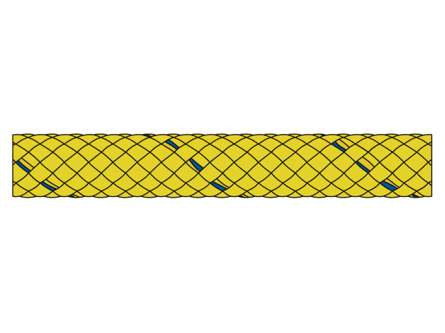 NauticPro.dk | Talamex by Liros, Admiral Skøde Guld - 140 Meter, Flettet Polyester