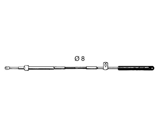 Ultraflex, kabel, 6.72 m (40277Y)