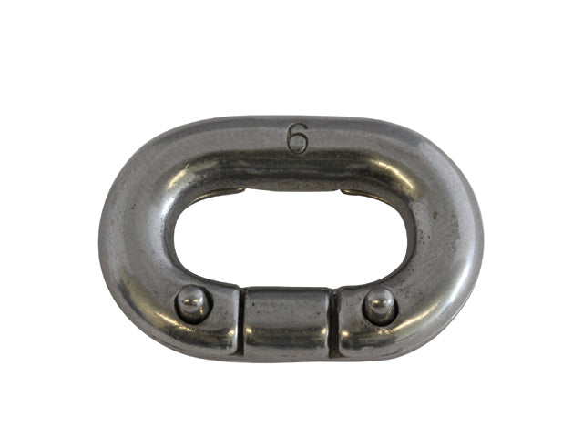 Talamex, kædeled, rustfrit stål AISI 316, 6 mm