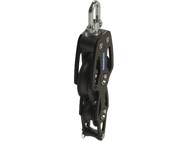 Lewmar, blok med fiddle, 60 mm (29196034)