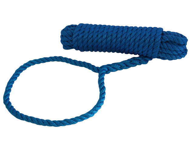 Talamex, fortøjningstov polypropylen, blå, 10 mm x 10 m