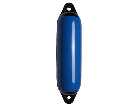 NauticPro.dk | Talamex, Heavy Duty Fender, Blå, 25x80 cm, med sort hoved, 1 stk