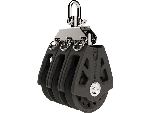 Lewmar, triple blok, 60 mm (29926003BK)