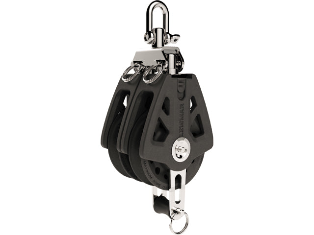 Lewmar, dobbelt blok, 60 mm (29926005BK)
