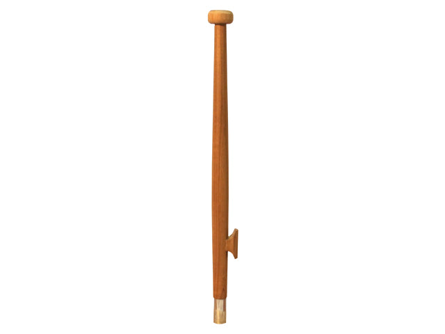 Eude, flagstang i teak, 125 cm x 25 mm (AMBX125T15)