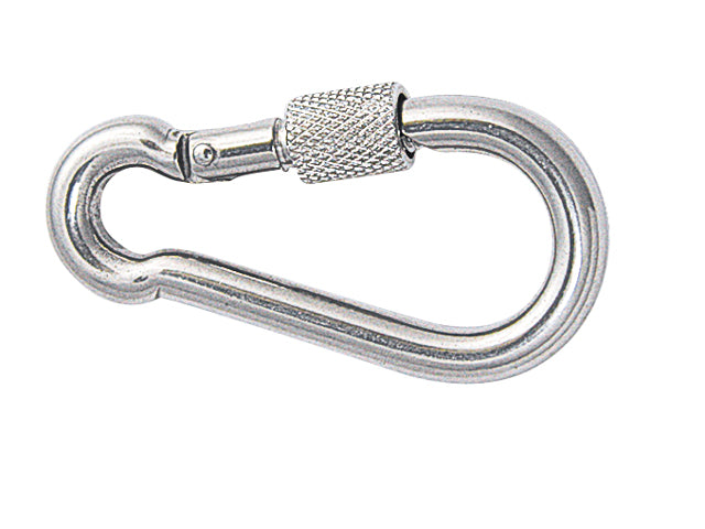 Talamex, krog med skrue, rustfrit stål AISI 316, 80 mm