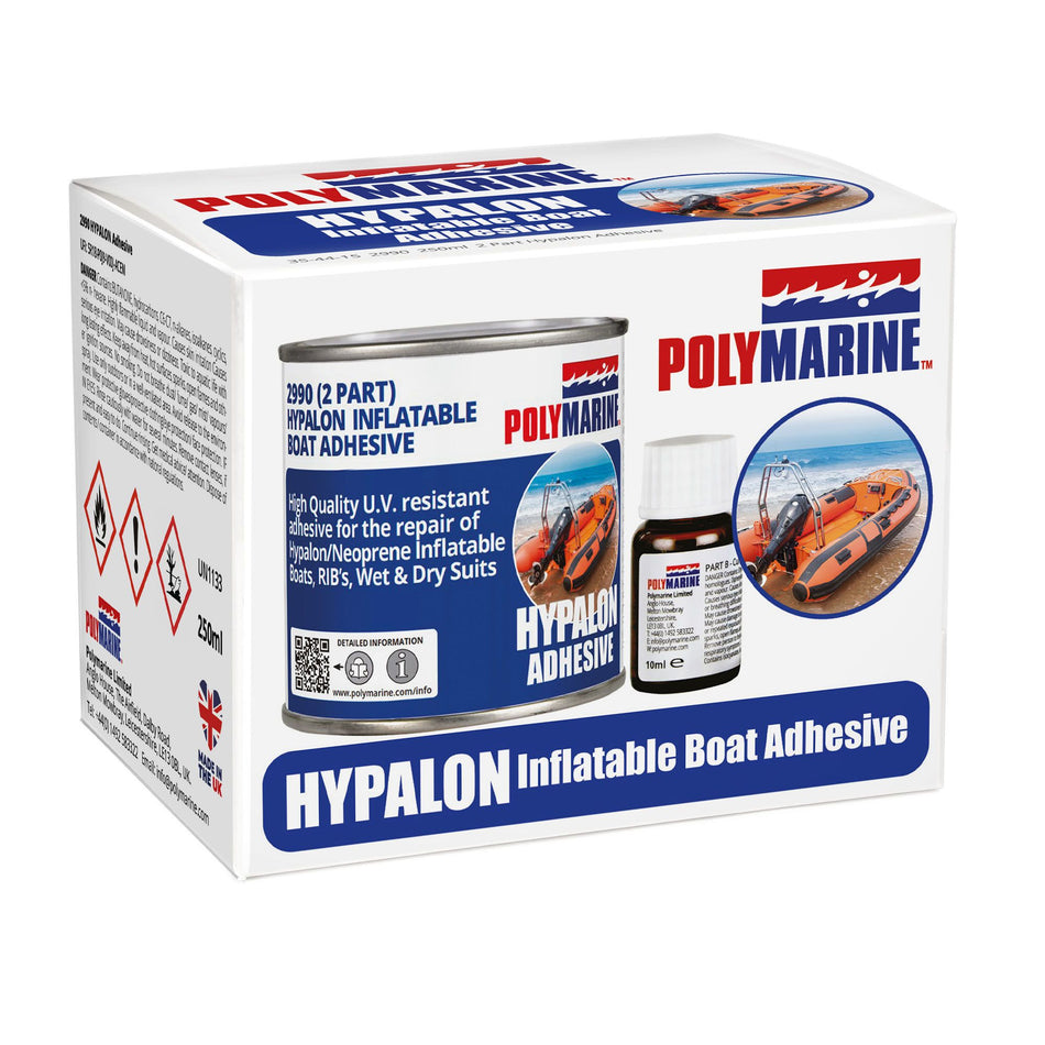 Polymarine, 2-komponenttinen liima Hypalonille, 250 ml (354415)